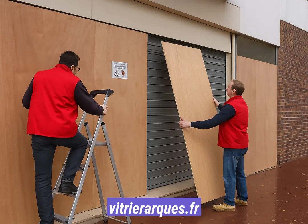 Mise en sécurité fermeture provisoire Arques